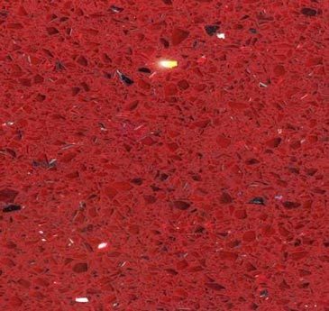 Quartzo Stone Vermelho Stellar — Quartzo para bancadas e revestimentos