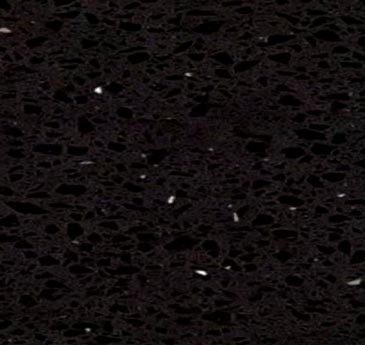 Quartzo Stone Preto Stellar — Quartzo para bancadas e revestimentos