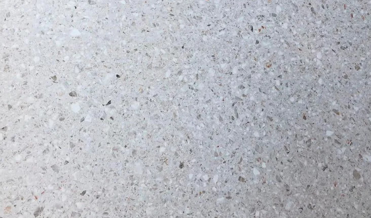 Chapa de Lâmina Terrazzo, lâmina com aspecto granulado de terrazzo, contemporânea e versátil